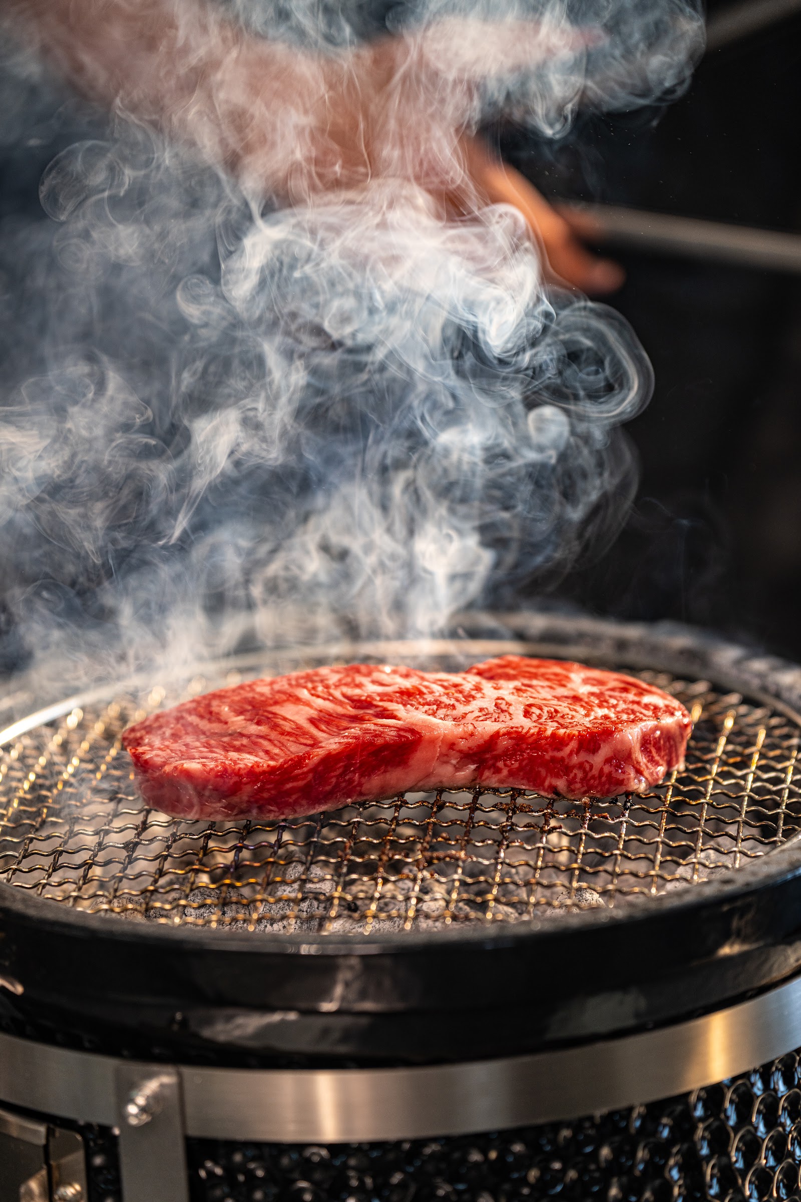 Wagyu steak japán konro grillen